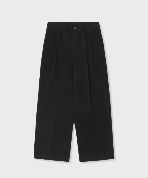 GLW(ジーエルダブリュ)の「ワイドツーピンタックコットンパンツブラック(その他パンツ・レディース・その他・SMALL/MEDIUM/LARGE)」の7枚目の写真