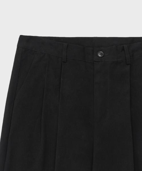 GLW(ジーエルダブリュ)の「ワイドツーピンタックコットンパンツブラック(その他パンツ・レディース・その他・SMALL/MEDIUM/LARGE)」の9枚目の写真