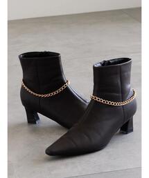 Te chichi | チェーンアクセントブーツ(ブーツ)