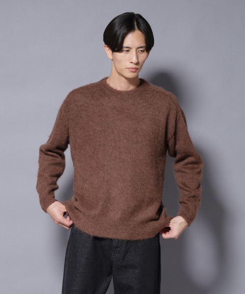 セール】｢COFIL｣ SCIARADA モヘヤ混 クルーネックニット（ニット