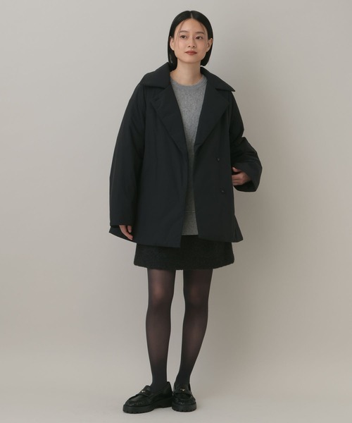 A part by（アパートバイ）の「【撥水機能】ナカワタミドルコート（ダウンジャケット/コート・レディース・ブラック/グリーン系その他2・FREE）」の3枚目の写真