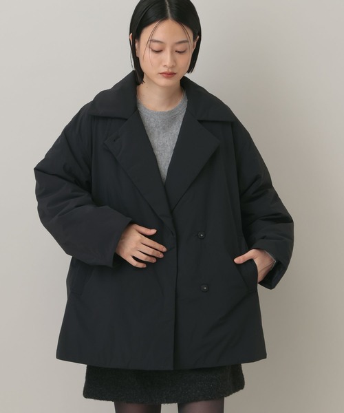 A part by（アパートバイ）の「【撥水機能】ナカワタミドルコート（ダウンジャケット/コート・レディース・ブラック/グリーン系その他2・FREE）」の6枚目の写真