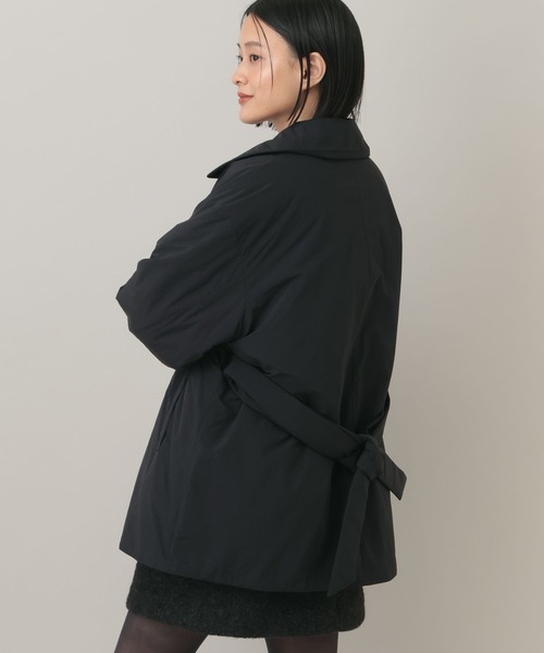 A part by（アパートバイ）の「【撥水機能】ナカワタミドルコート（ダウンジャケット/コート・レディース・ブラック/グリーン系その他2・FREE）」の8枚目の写真