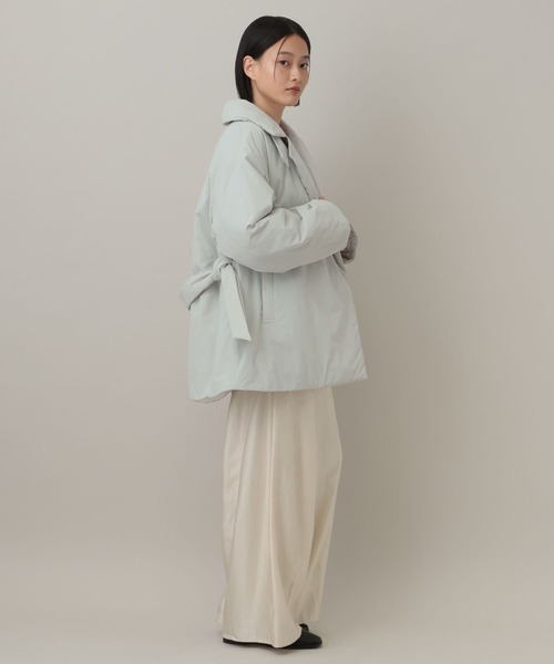 A part by（アパートバイ）の「【撥水機能】ナカワタミドルコート（ダウンジャケット/コート・レディース・ブラック/グリーン系その他2・FREE）」の12枚目の写真