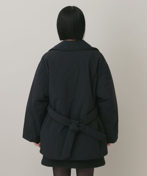 A part by（アパートバイ）の「【撥水機能】ナカワタミドルコート（ダウンジャケット/コート・レディース・ブラック/グリーン系その他2・FREE）」の20枚目の写真