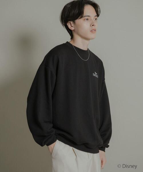 SENSE OF PLACE by URBAN RESEARCH（センスオブプレイスバイアーバンリサーチ）の「『別注』FANTASIA/クルーネックスウェットB（スウェット・メンズ・ホワイト/ブラック・MEDIUM/LARGE）」の2枚目の写真