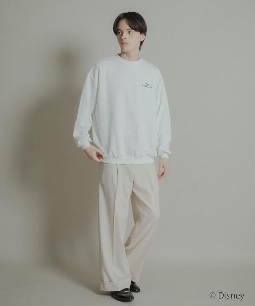 SENSE OF PLACE by URBAN RESEARCH（センスオブプレイスバイアーバンリサーチ）の「『別注』FANTASIA/クルーネックスウェットB（スウェット・メンズ・ホワイト/ブラック・MEDIUM/LARGE）」の7枚目の写真