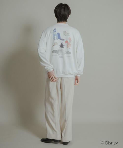 SENSE OF PLACE by URBAN RESEARCH（センスオブプレイスバイアーバンリサーチ）の「『別注』FANTASIA/クルーネックスウェットB（スウェット・メンズ・ホワイト/ブラック・MEDIUM/LARGE）」の8枚目の写真