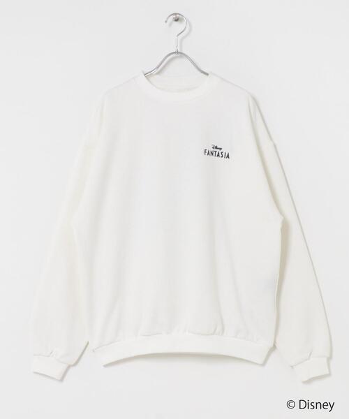 SENSE OF PLACE by URBAN RESEARCH（センスオブプレイスバイアーバンリサーチ）の「『別注』FANTASIA/クルーネックスウェットB（スウェット・メンズ・ホワイト/ブラック・MEDIUM/LARGE）」の12枚目の写真