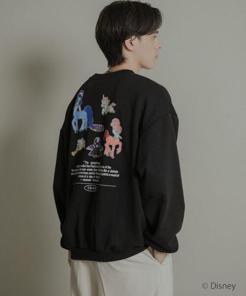 SENSE OF PLACE by URBAN RESEARCH（センスオブプレイスバイアーバンリサーチ）の「『別注』FANTASIA/クルーネックスウェットB（スウェット・メンズ・ホワイト/ブラック・MEDIUM/LARGE）」の21枚目の写真