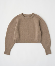 UNFIL アンフィル / woolen cotton & ex.fine lambs wool ribbed-knit P/O セットアップウールコットンウールリブニットプルオーバー / WVFL-UW123