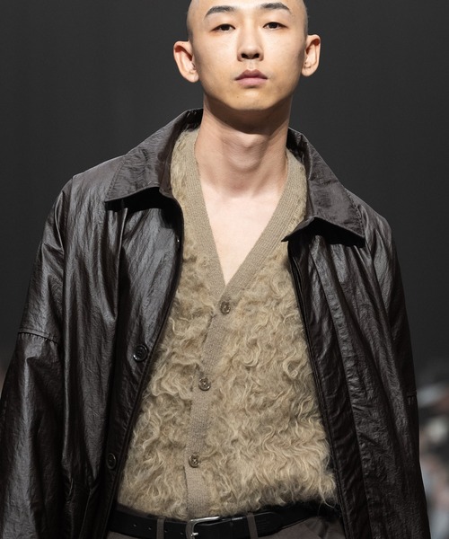 MSML(エムエスエムエル)の「GLOSSY MAX COAT(トレンチコート・メンズ・ブラック・S/M/L/XL)」の13枚目の写真