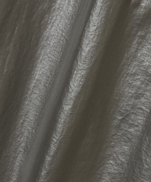 MSML(エムエスエムエル)の「GLOSSY MAX COAT(トレンチコート・メンズ・ブラック・S/M/L/XL)」の8枚目の写真