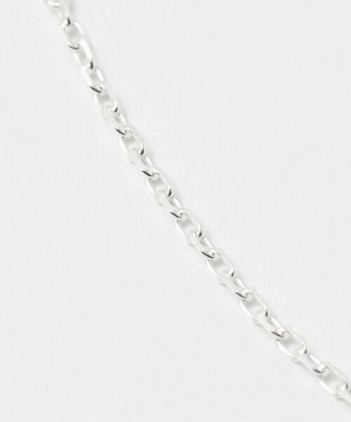 green label relaxing（グリーンレーベルリラクシング）の「GLR アズキ シルバー ネックレス（ネックレス・メンズ・シルバー・FREE）」の4枚目の写真