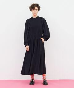 Curensology(カレンソロジー)/ウールハイネックギャザーワンピース