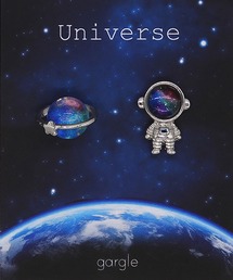 gargle ガーグル:宇宙シリーズ コズミック飛行士 土星 ピアス