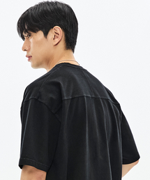 SOVERMENT（ソヴメント）の「460G Cut Heavy Pigment T-Shirt - Washed Black -（Tシャツ/カットソー）」