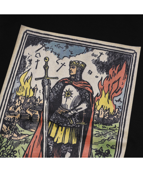 EXTRAORDINARY（エクストラオーディナリー）の「KING TAROT CREWNECK BLACK（スウェット・メンズ・その他・X-LARGE/LARGE/MEDIUM）」の8枚目の写真