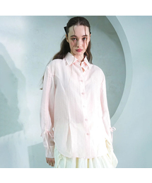 Citrus Shirring Point Shirt PINK