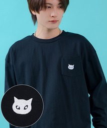 improves（インプローブス）の「【SIDEWAY STANCE】ワンポイント ポケット ロンT（Tシャツ/カットソー）」