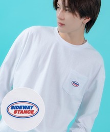 improves（インプローブス）の「【SIDEWAY STANCE】ワンポイント ポケット ロンT（Tシャツ/カットソー）」