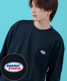 improves（インプローブス）の「【SIDEWAY STANCE】ワンポイント ポケット ロンT（Tシャツ/カットソー）」