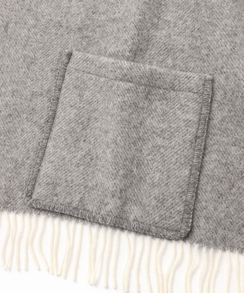 plage（プラージュ）の「LAPUAN KANKURIT / ラプアンカンクリ POCKET SHAWL ARVO ショール（ストール/ショール・レディース・グレー/ベージュ・FREE）」の20枚目の写真