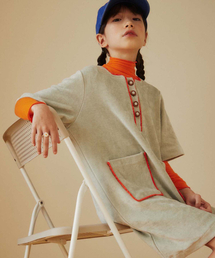 FRISE（フリゼ）の「ポケットワンピース_ミント_キッズ（ワンピース・キッズ）」