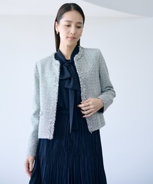 ROPE' | ミックスツイードノーカラージャケット/26SS(ノーカラージャケット)