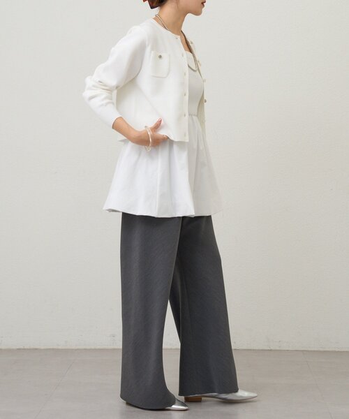 SHENERY（シーナリー）の「バルーンビスチェキャミソール（キャミソール・レディース・ブラック/ホワイト・FREE）」の6枚目の写真