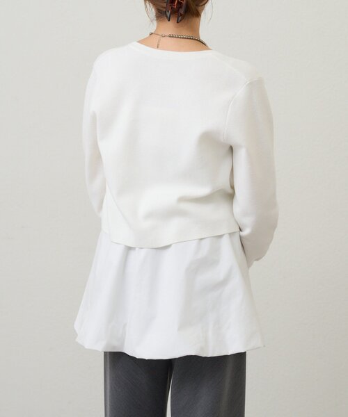 SHENERY（シーナリー）の「バルーンビスチェキャミソール（キャミソール・レディース・ブラック/ホワイト・FREE）」の9枚目の写真