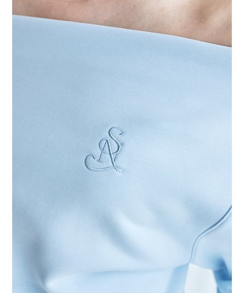 SNIDEL（スナイデル）の「Sustainableオフショルスウェットミニセット（ワンピース・レディース・グレー/ライトブルー/アイボリー・0/1）」の11枚目の写真