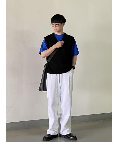 DRAW FIT（ドローフィット）の「オーバーサイズウールニットベスト[ブラック]（ベスト・レディース・その他・X-LARGE/LARGE/MEDIUM）」の7枚目の写真