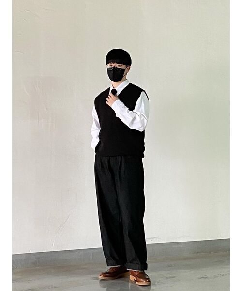 DRAW FIT（ドローフィット）の「オーバーサイズウールニットベスト[ブラック]（ベスト・レディース・その他・X-LARGE/LARGE/MEDIUM）」の8枚目の写真