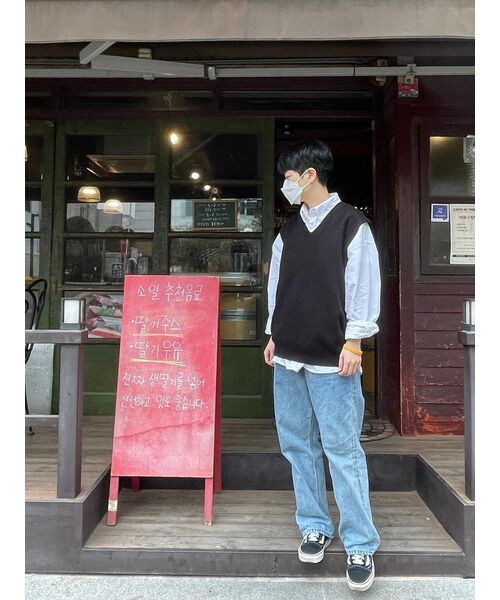 DRAW FIT（ドローフィット）の「オーバーサイズウールニットベスト[ブラック]（ベスト・レディース・その他・X-LARGE/LARGE/MEDIUM）」の10枚目の写真