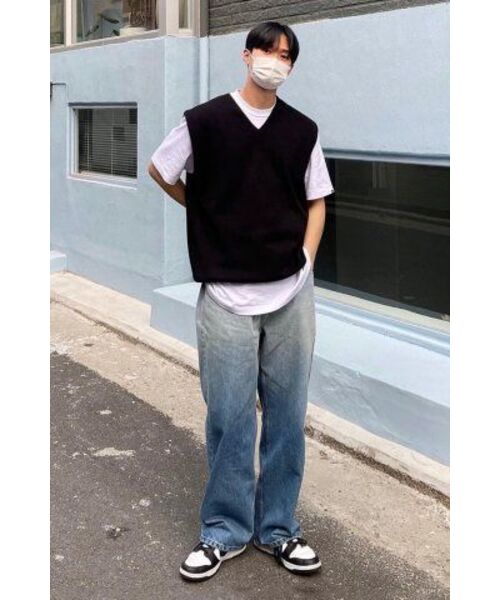 DRAW FIT（ドローフィット）の「オーバーサイズウールニットベスト[ブラック]（ベスト・レディース・その他・X-LARGE/LARGE/MEDIUM）」の12枚目の写真