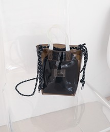 COLDE  | 2way配色ビニールバッグ(トートバッグ)