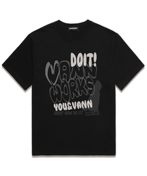 BALLON オーバーサイズ 半袖Tシャツ (VS0118) ブラック