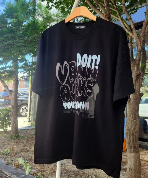 VANNWORKS（バンワークス）の「BALLON オーバーサイズ 半袖Tシャツ (VS0118) ブラック（Tシャツ/カットソー・レディース・その他・SMALL/MEDIUM/LARGE/X-LARGE/XX-LARGE）」の4枚目の写真
