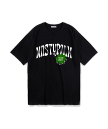 NP STUDIO（エヌピースタジオ）の「ネイチャーアートロゴTシャツブラック（Tシャツ/カットソー）」