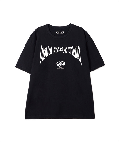 BY.L(バイエル)の「VGP グラフィックロゴ 半袖Tシャツ ブラック(Tシャツ/カットソー・メンズ・その他・MEDIUM/LARGE/X-LARGE)」の1枚目の写真