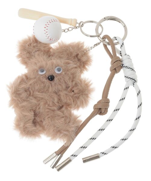 AMERICAN HOLIC（アメリカンホリック）の「ベースボール クマチャーム（チャーム・レディース・ベージュ・FREE）」の8枚目の写真