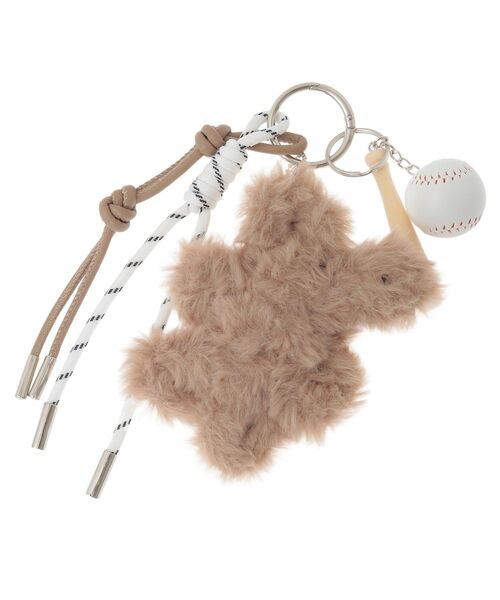 AMERICAN HOLIC（アメリカンホリック）の「ベースボール クマチャーム（チャーム・レディース・ベージュ・FREE）」の7枚目の写真