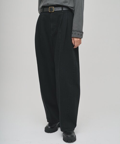 Whim Gazette【GEMINI】DENIMパンツ　ブラック　サイズ36 Whim Gazette（ウィムガゼット）の「【GEMINI】DENIM（デニムパンツ