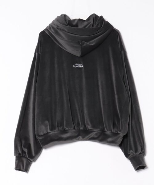 SUPERTHANKS（スーパーサンクス）の「【SUPERTHANKS】ST254CS03 Velour Sho（テーラードジャケット・メンズ・グレー・S/M）」の2枚目の写真