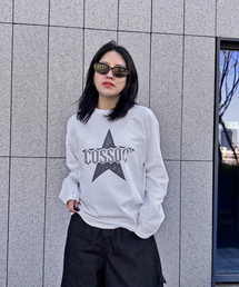 CC クランクスター ロングスリーブ 長袖Tシャツ(ホワイト)