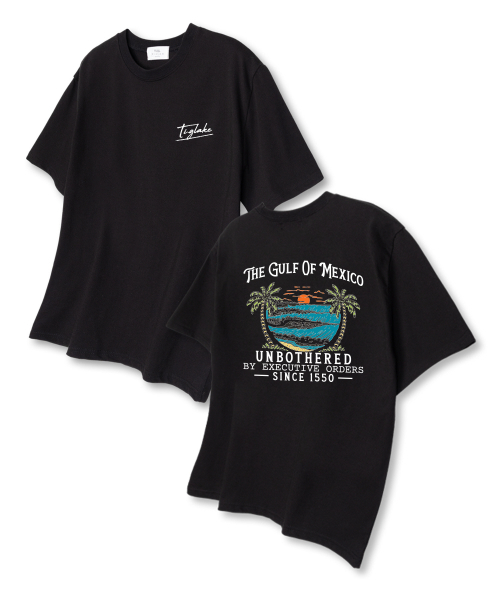 TI.GLAKE(ティーグレイク)の「アンボドルオーバーサイズ半袖Tシャツブラック(Tシャツ/カットソー・レディース・その他・LARGE/X-LARGE/XX-LARGE)」の1枚目の写真