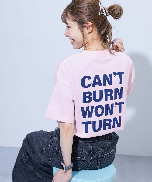 devirock（デビロック）の「綿100％ デビラボ 大人 プリント半袖Tシャツ（Tシャツ/カットソー・レディース・ホワイト系その他/グレー系その他/ピンク系その他/イエロー系その他/ブラック系その他2/ブラック系その他/ホワイト系その他2/グリーン系その他/グレー系その他2/グリーン系その他2・M/L/LL）」の10枚目の写真