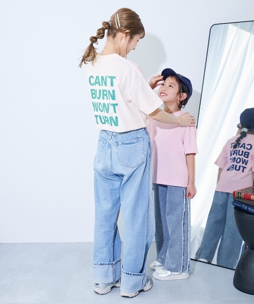 devirock（デビロック）の「綿100％ デビラボ 大人 プリント半袖Tシャツ（Tシャツ/カットソー・レディース・ホワイト系その他/グレー系その他/ピンク系その他/イエロー系その他/ブラック系その他2/ブラック系その他/ホワイト系その他2/グリーン系その他/グレー系その他2/グリーン系その他2・M/L/LL）」の13枚目の写真