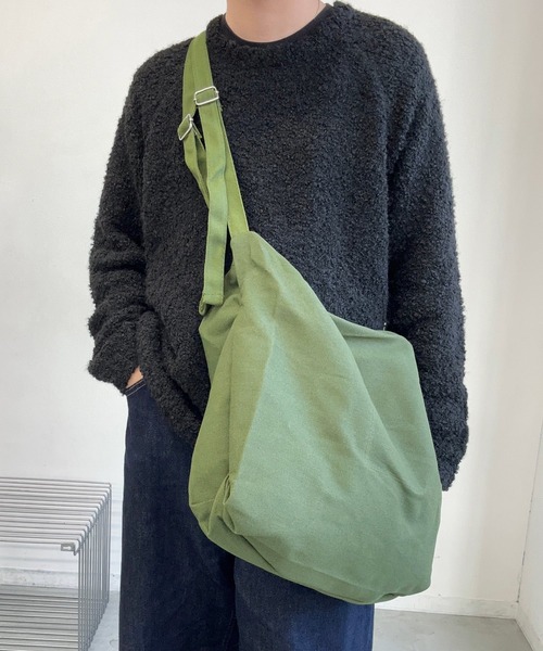 AUREN(オーレン)の「【ユニセックス】ダブルショルダーバッグ(ショルダーバッグ・メンズ・ブラック/グリーン/ホワイト/オレンジ・FREE)」の6枚目の写真